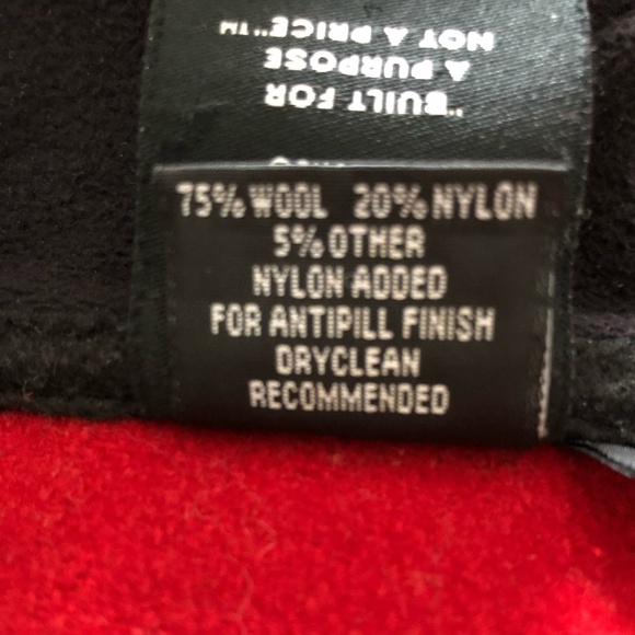 ALF By Kuhl Red Bergan Wool Zip Front Jacket Size XS - Picture 11 of 12